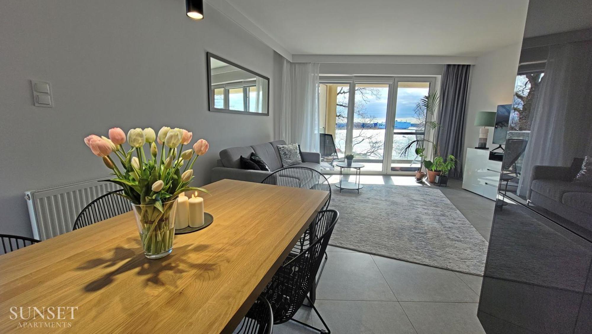 Sunset Apartments - Flotylla. Widok Na Port + Parking. Swinemünde Exterior foto